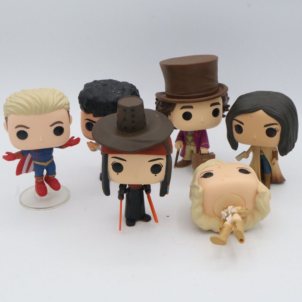 Funko Pop Lot of  Loose Random Mixed Up Unboxed